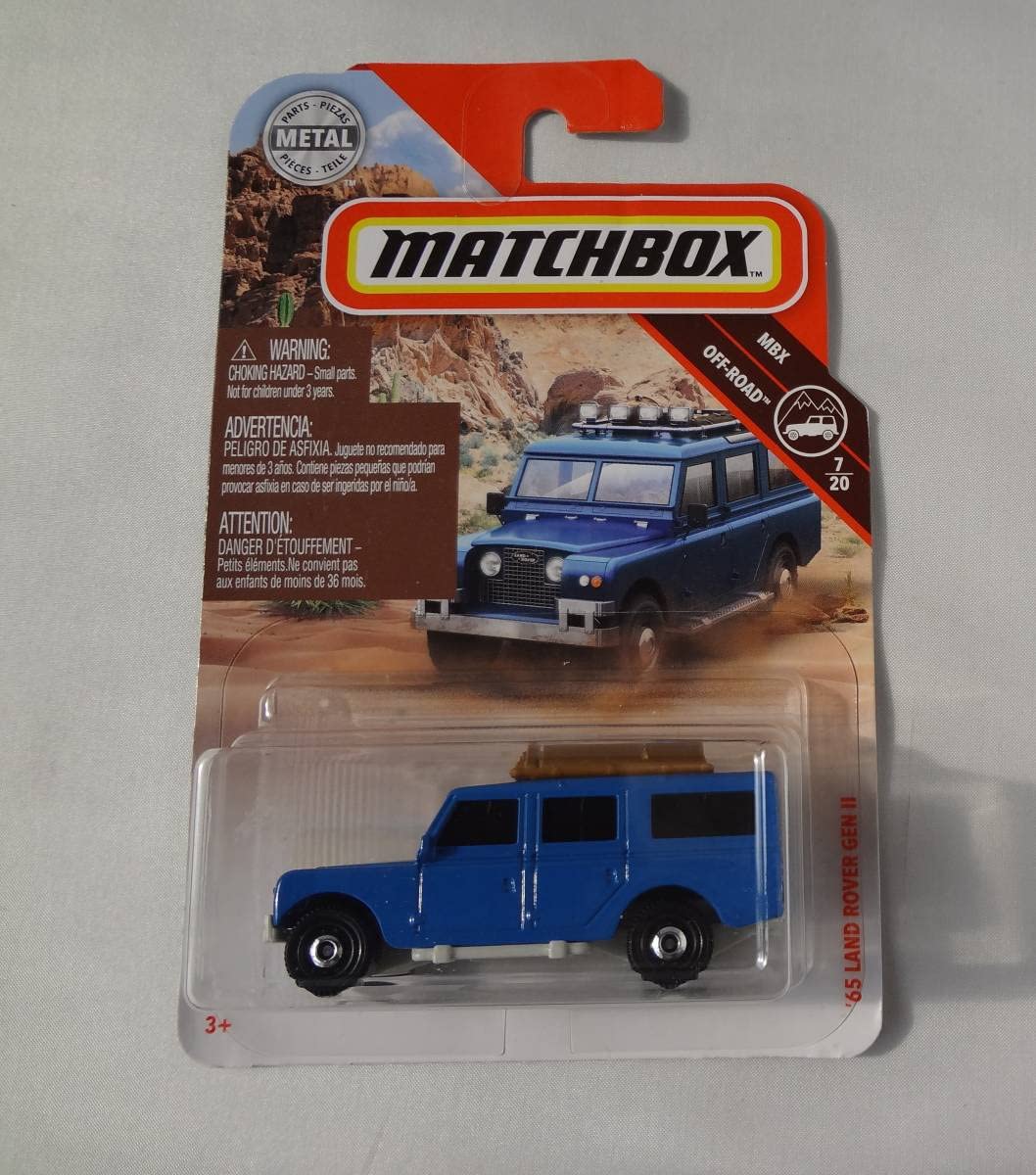 Amazon | マッチボックス MATCHBOX '65 LAND ROVER GEN Ⅱ